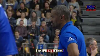 IHF Men's World Handball Ch. GER/DEN 2019 - MR 2nd M GI. Iceland vs. France